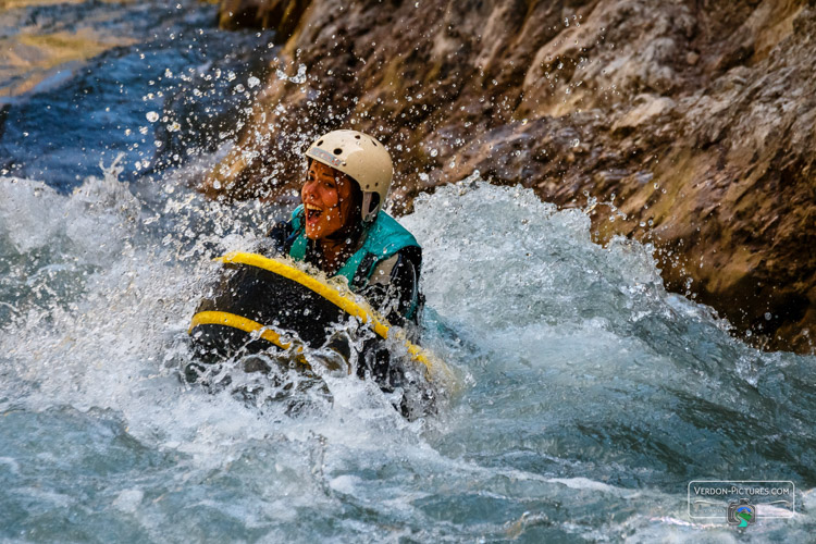 photo hydrospeed nage eau vive verdon